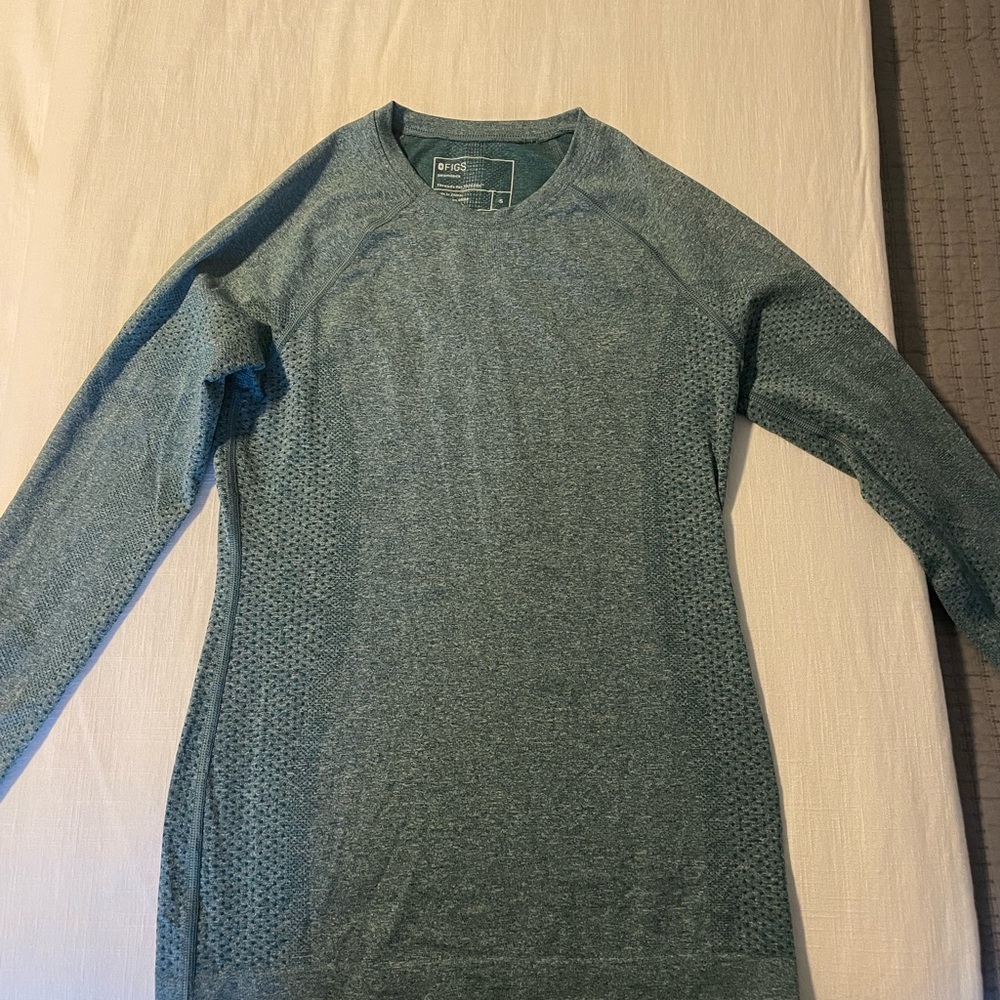 Figs Caribbean blue underscrubs